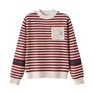 پلیور یقه گرد زنانه مدل نلی