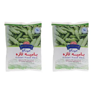 بامیه سردو تازه  - 400 گرم بسته دو عددی