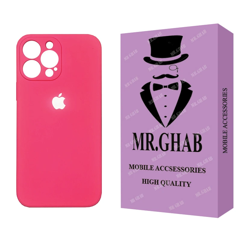 کاور مستر قاب مدل سیلیکونی مناسب برای گوشی موبایل اپل iPhone 13 Pro 
