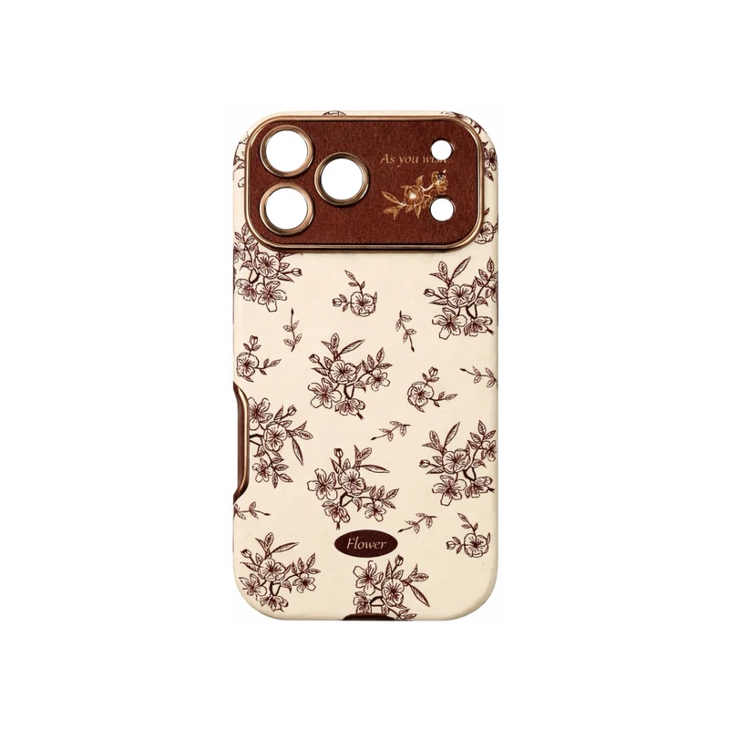 کاور گل مینیمال کلاسیک کد 83 مناسب برای گوشی موبایل اپل iPhone 17 Pro