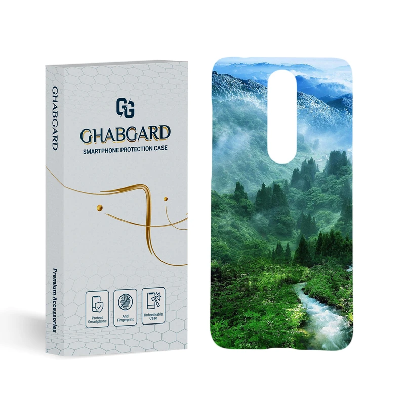  کاور قاب گارد مدل طبیعت مناسب برای گوشی موبایل نوکیا 5.1 Plus