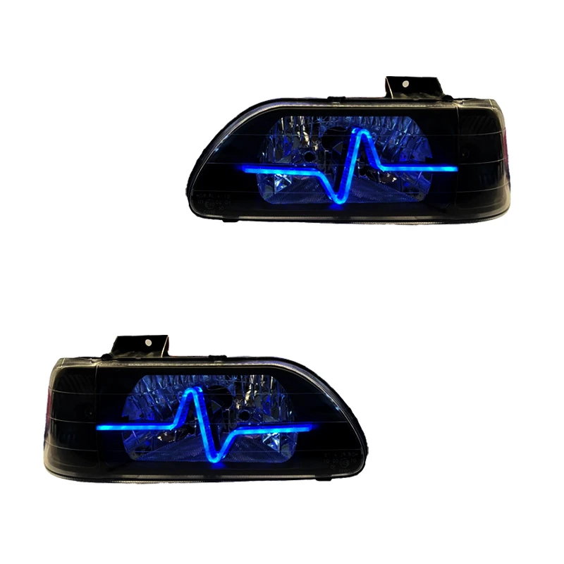 چراغ جلو خودرو گروه پژوهش صنعت مدرن مدل ضربان B مناسب برای پراید بسته دو عددی