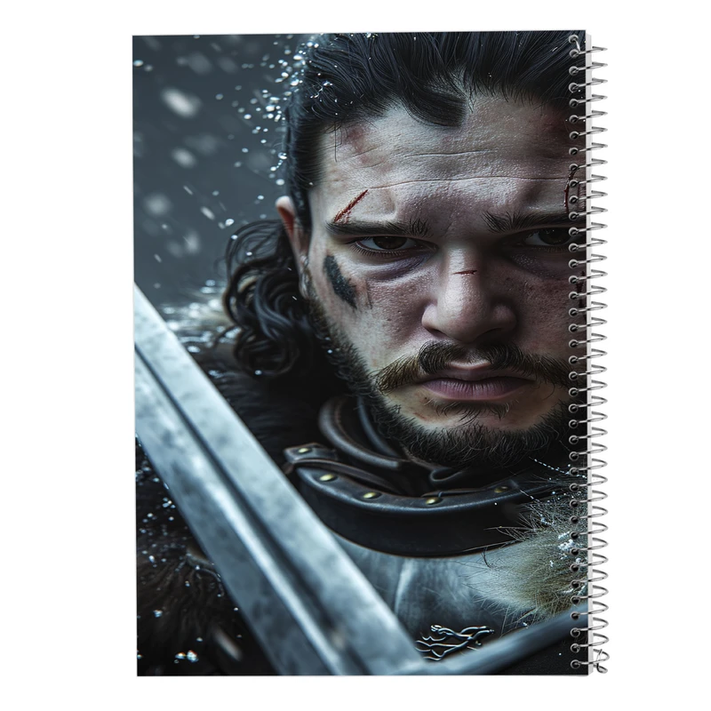 دفتر مشق 100 برگ مدوپد مدل بازی تاج و تخت GOT کد DF14326