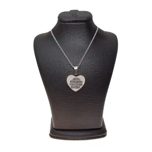 گردنبند زنانه دلنار گالری مدل وانیکاد قلبی
