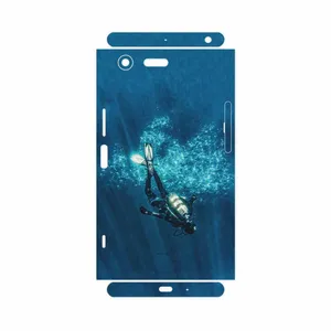 MAHOOT Scuba Diving-FullSkin Cover Sticker for Sony Xperia XZ Premium