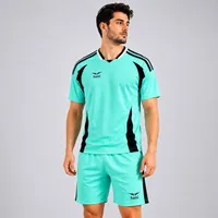 ست تی&zwnj;شرت آستین کوتاه و شلوارک ورزشی مردانه مدل J116