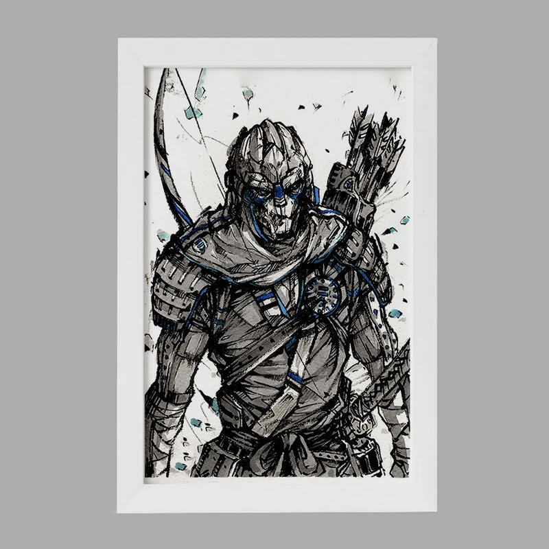 تابلو خندالو مدل بازی مس افکت (Mass Effect) کد 31545