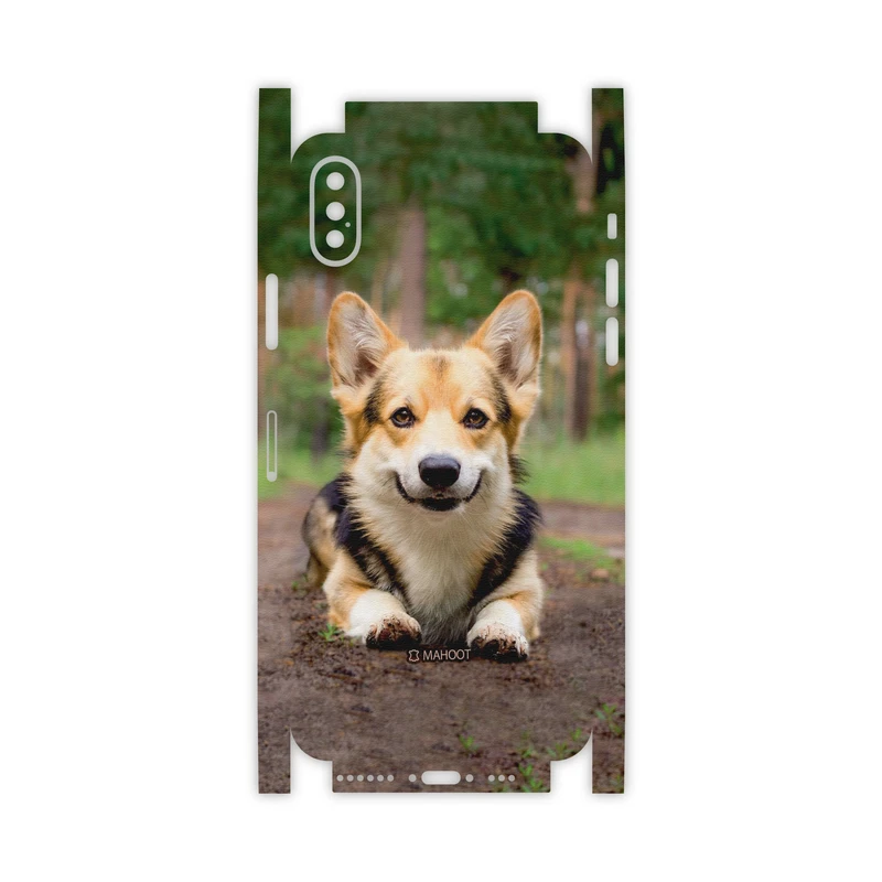 برچسب پوششی ماهوت مدل Dog-2-FullSkin مناسب برای گوشی موبایل اپل iPhone Xs