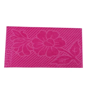 حوله دستی مدل گل کد 856 سایز 30x60  سانتی متر