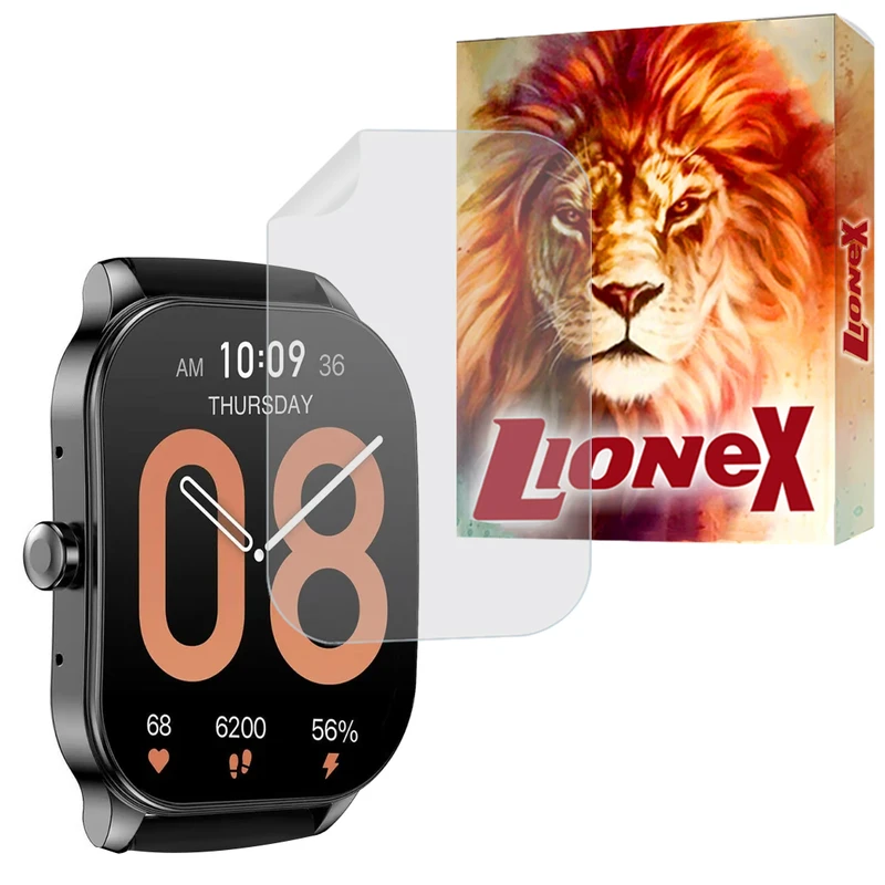 محافظ صفحه نمایش لایونکس مدل NNOL20 مناسب برای ساعت هوشمند آمیزفیت Pop 3S