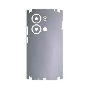 MAHOOT Matte-Silver-FullSkin Cover Sticker for Xiaomi Poco M6 Pro 4G
