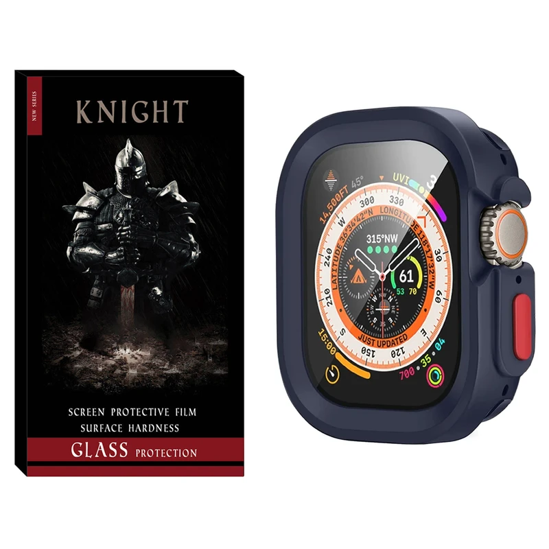 کاور نایت مدل Armor Shield KT مناسب برای اپل واچ Ultra / Ultra 2 سایز 49 میلی متری به همراه محافظ صفحه نمایش