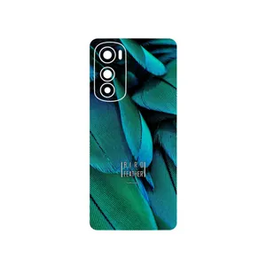 MAHOOT Green Feather Cover Sticker for Motorola Edge 30