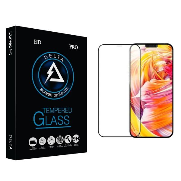محافظ صفحه نمایش دلتا مدل HD مناسب برای گوشی موبایل اپل iPhone 12 mini