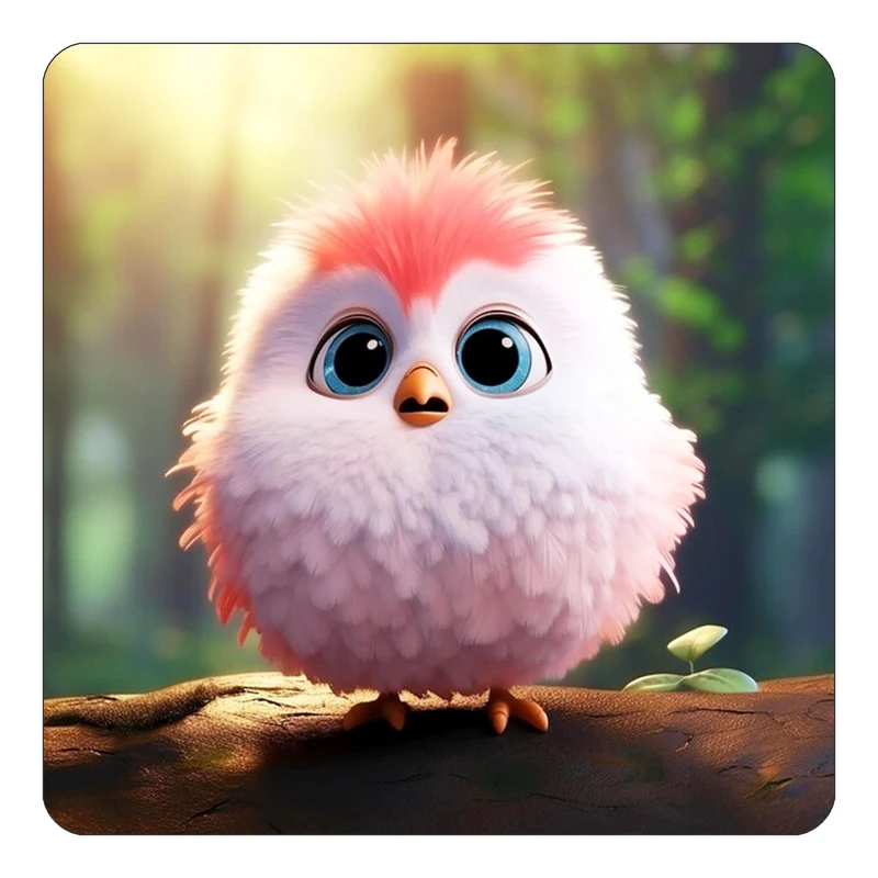 مگنت کاکتی طرح حیوانات کارتونی مدل mp28054