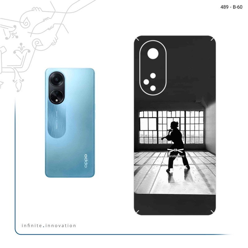 برچسب پوششی ماهوت مدل Karate مناسب برای گوشی موبایل اپو A98