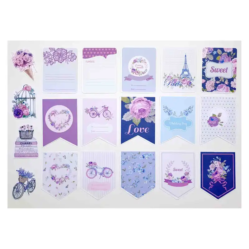 کارت پستال مدل Gift cards بولت ژورنال و اسکرپ بوک