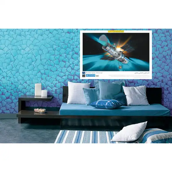 پوستر آموزش گیتاشناسی مدل تلسکوپ فضایی هابل کد 1132