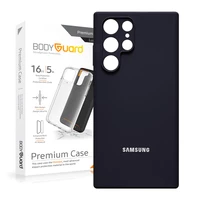 کاور بادیگارد مدل سیلیکونی مناسب برای گوشی موبایل سامسونگ Galaxy S22 Ultra