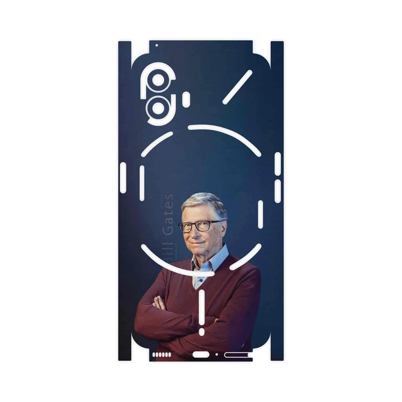 برچسب پوششی ماهوت مدل Bill_Gates-FullSkin مناسب برای گوشی موبایل ناتینگ Phone 2