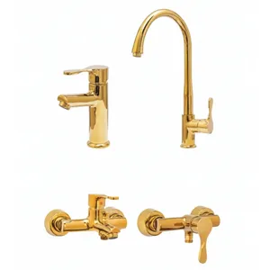 ست شیرآلات مدل پاپیا مجموعه 4 عددی