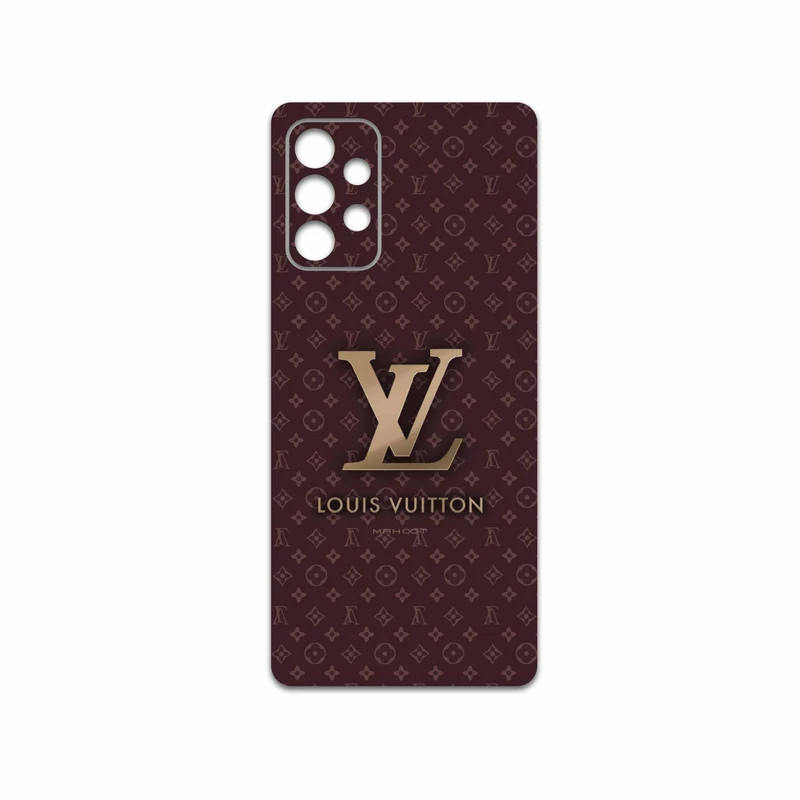 برچسب پوششی ماهوت مدل LOUIS-VUITTON-Logo مناسب برای گوشی موبایل سامسونگ Galaxy A72