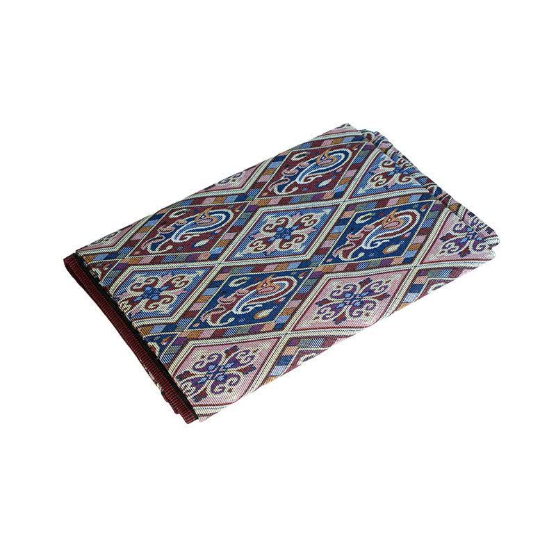 زیر انداز سفری 3 نفره مدل ضد آب طرح لوزی سایز 200×150 سانتی متر