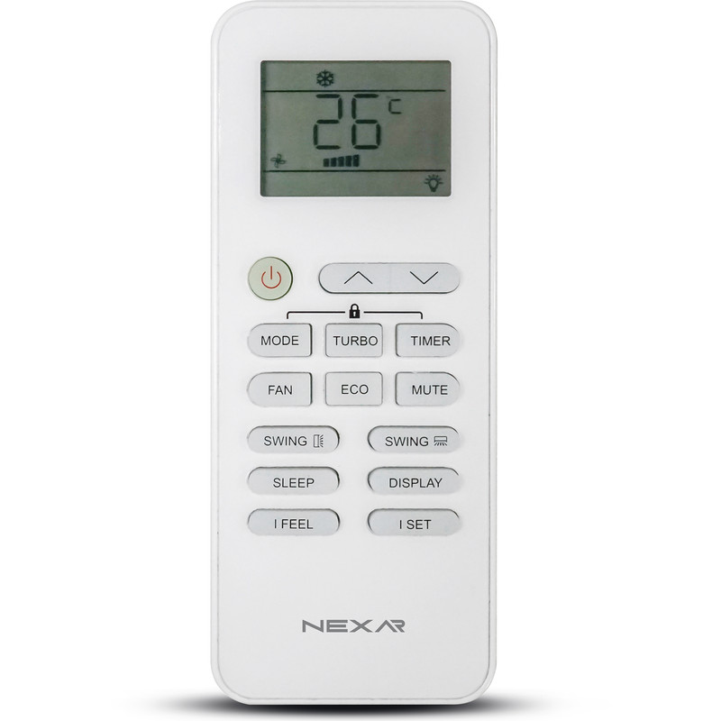 کولر گازی اسپلیت دیواری 12000 دور ثابت نکسار مدل TF12ELN1