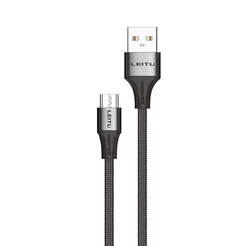 کابل تبدیل USB به microUSB لیتو مدل LD-44 طول 1متر