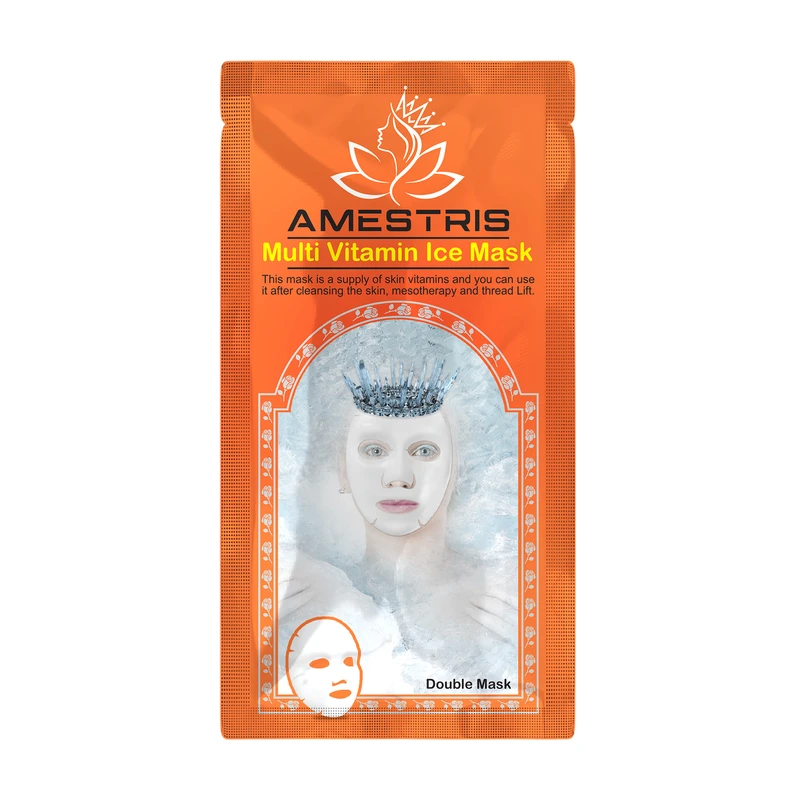 ماسک صورت آمستریس مدل مولتی ویتامین وزن 25 گرم بسته دو عددی