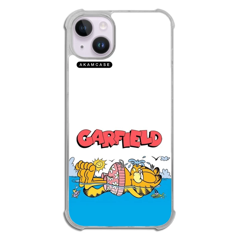 کاور آکام مدل AMC-WTA14PLUS-GARFIELD9 مناسب برای گوشی موبایل اپل iPhone 14 Plus