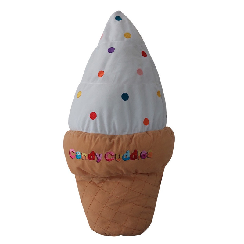 عروسک طرح بستنی قیفی مدل Candy Cuddles کد 812 ارتفاع 60 سانتی‌متر