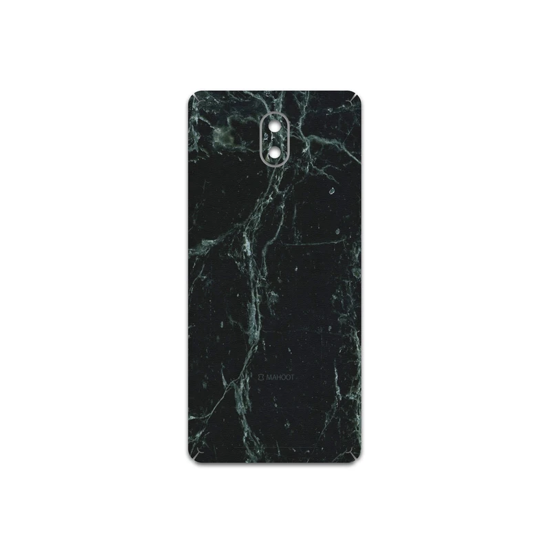برچسب پوششی ماهوت مدل Graphite-Green-Marble مناسب برای گوشی موبایل نوکیا 3.1