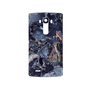 MAHOOT Broken black marble Cover Sticker for LG G4