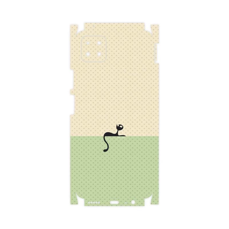 برچسب پوششی ماهوت مدل Minimal Internet Cat Icon-FullSkin مناسب برای گوشی موبایل هوآوی Nova Y60