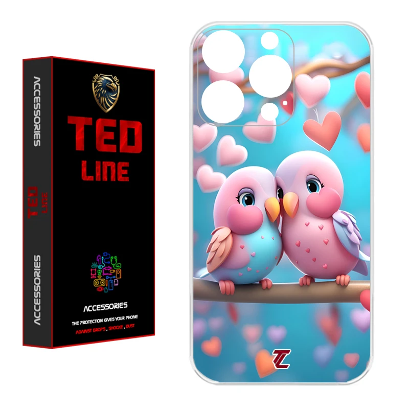 کاور تدلاین طرح پرنده کد 1176 مناسب برای گوشی موبایل اپل Iphone 16 Pro