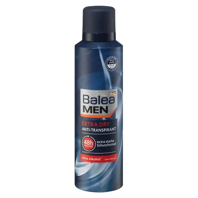 اسپری ضد تعریق مردانه باله آ مدل extra dry حجم 200 میلی لیتر