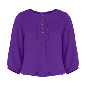 بلوز زنانه نیو نیل مدل b58-Purple