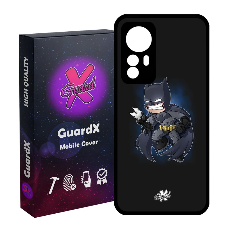 کاور گارد ایکس طرح Batman مدل Glass10049 مناسب برای گوشی موبایل شیائومی Redmi Note 12S