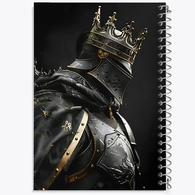 دفتر ژورنال نویسی 50 برگ خندالو مدل نقطه ای طرح گلادیاتور کد F6019