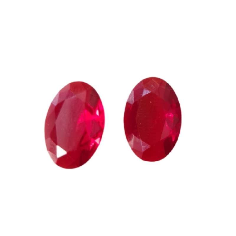 سنگ یاقوت مدل آزمایشگاهی مجموعه 2 عددی