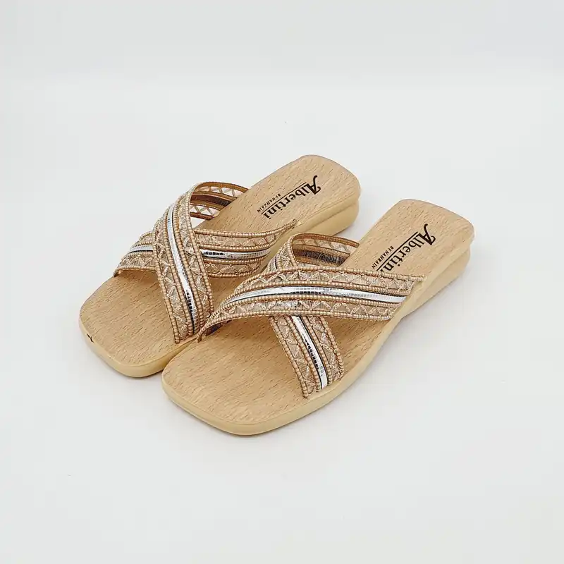 دمپایی زنانه مدل پرنیان کد 9803