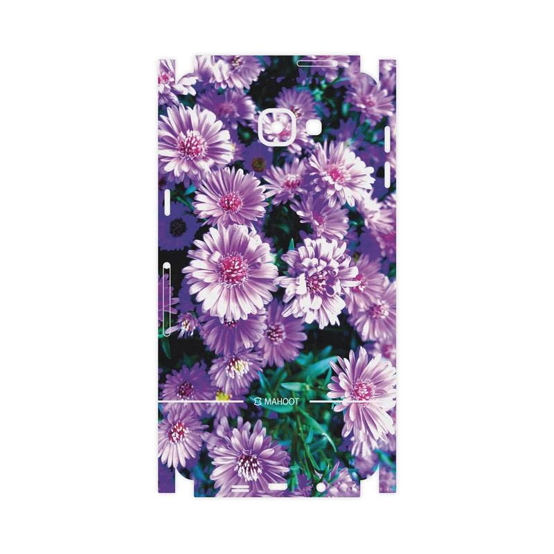 برچسب پوششی ماهوت مدل Purple-Flower-FullSkin مناسب برای گوشی موبایل سامسونگ Galaxy A9 2016
