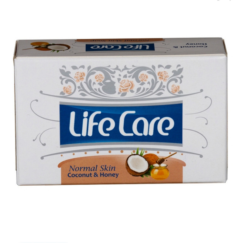 صابون شستشو لایف کر مدل Honey وزن 90 گرم مجموعه 2 عددی