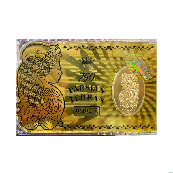 طلا گرمی 18 عیار مدل پارسیان تهران 400سوتی