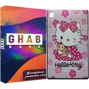 کاور قاب ناب طرح گربه مدل BN مناسب برای تبلت سامسونگ Galaxy Tab A7 Lite SM-T225