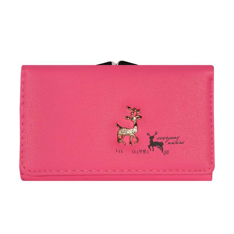 کیف پول زنانه مدل دهنه دار کد 01