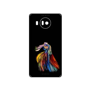 MAHOOT Rainbow Hair Digital Art Cover Sticker for Microsoft Lumia 950 XL
