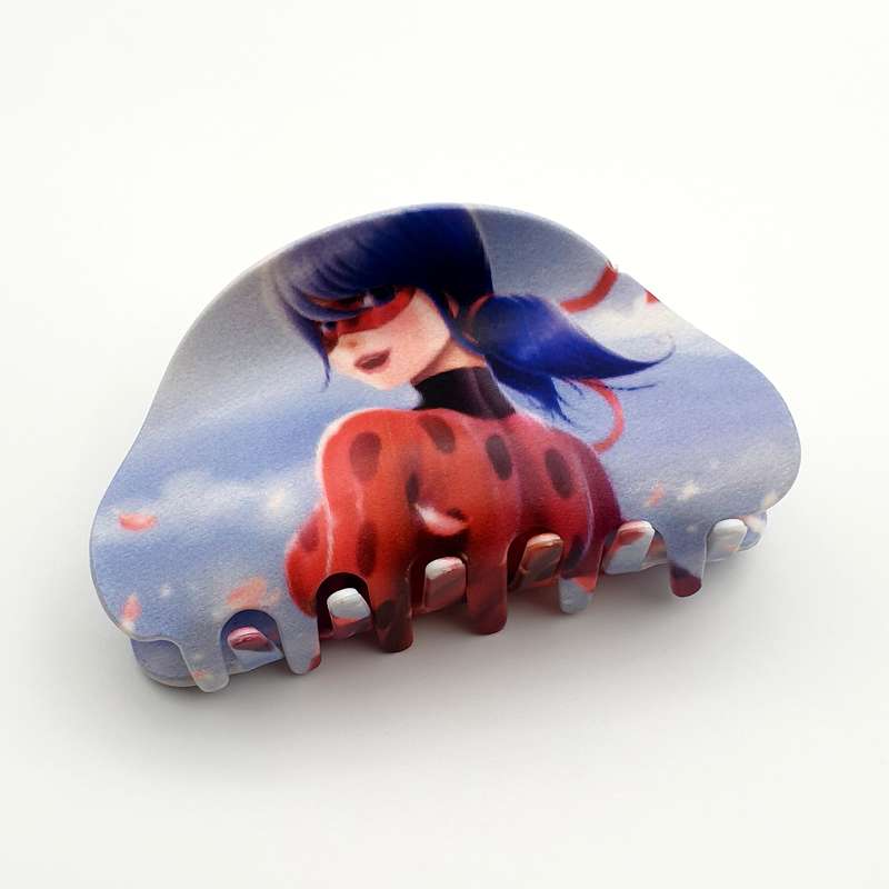 کلیپس مو دخترانه مدل دختر کفشدوزکی كد KLP841