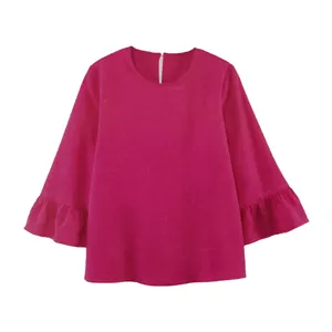 بلوز آستین سه ربع زنانه اسمارا مدل C1292